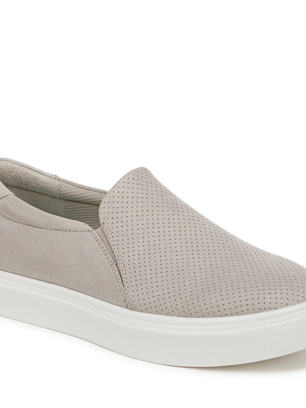 Dr Scholl’s Madison slip on sneakers in beige.